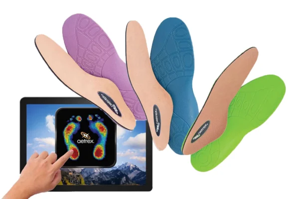 Aetrex Inlegzolen 3D Scan
