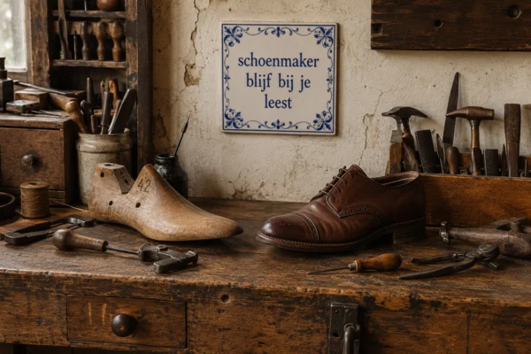 Schoenmaker blijf bij je leest